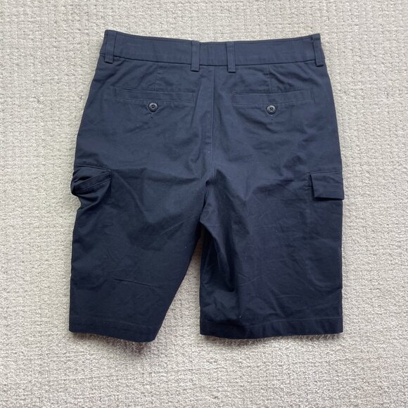 Sierra Designs Shorts Mens 30 Gray Hiking Outdoor Stretch Cargo Short Navy Blue - Picture 11 of 11